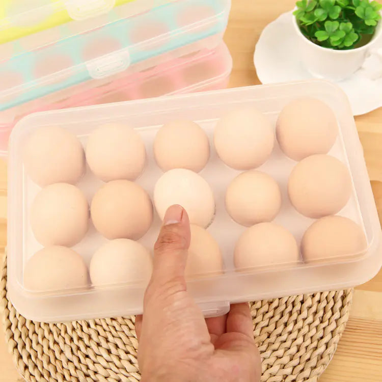 Plastic Egg Storage Box for Kitchen Utensils